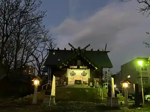 札幌諏訪神社の本殿・本堂
