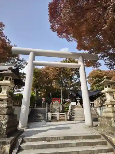 安積國造神社の鳥居