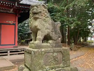 中氷川神社の狛犬