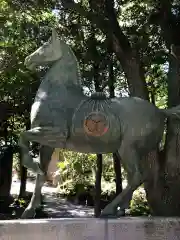 六所神社の狛犬