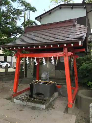 龍ケ崎八坂神社の手水舎