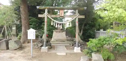 葛飾八幡宮の末社