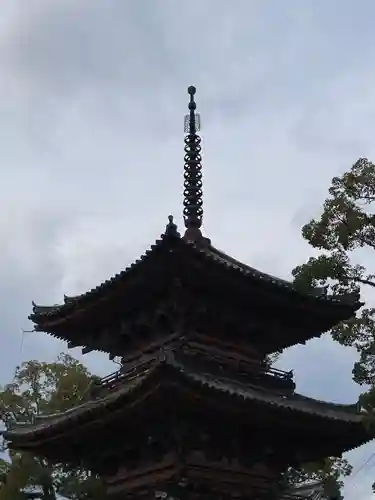 斑鳩寺の塔