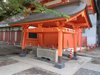 花園神社の手水舎