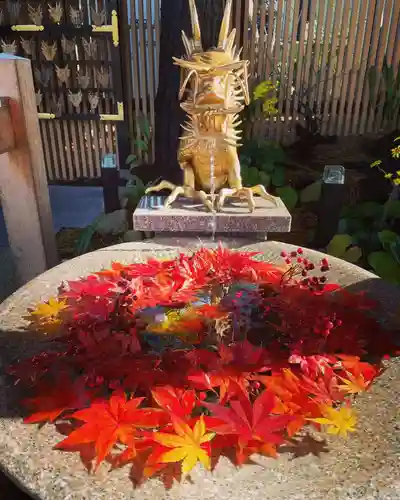 白山神社の手水舎