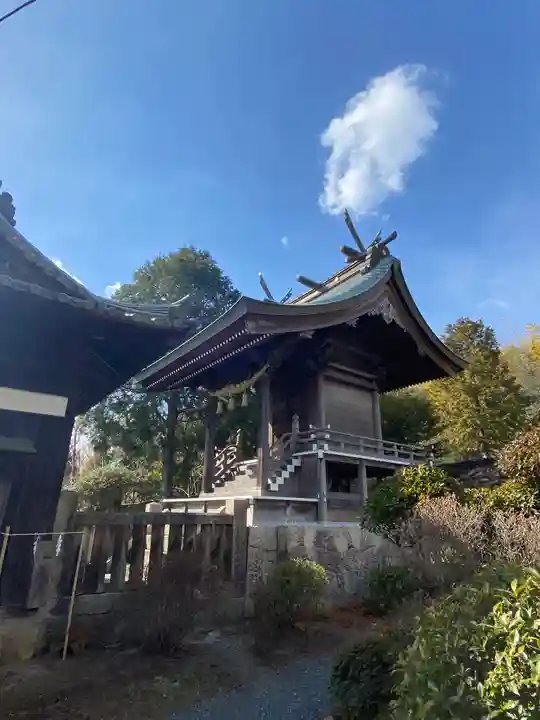 吉備津岡辛木神社の本殿・本堂