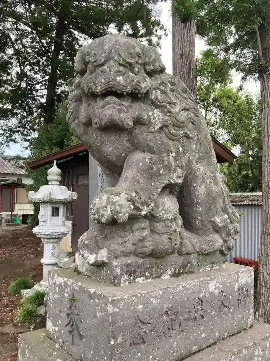 鷲宮神社の狛犬