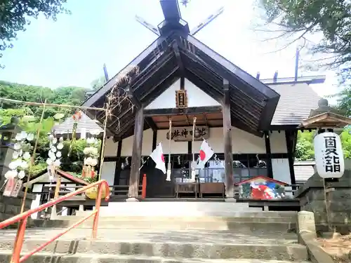 虻田神社の本殿・本堂