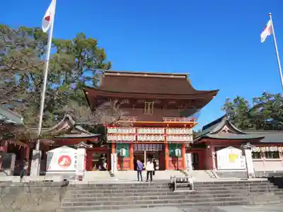 富士山本宮浅間大社の山門・神門
