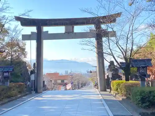 武田神社の鳥居