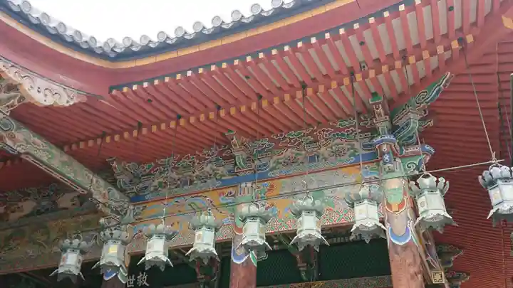 中山寺の本殿・本堂