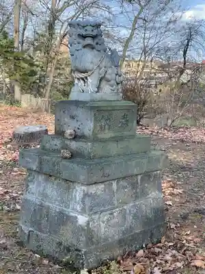 幕別神社の狛犬