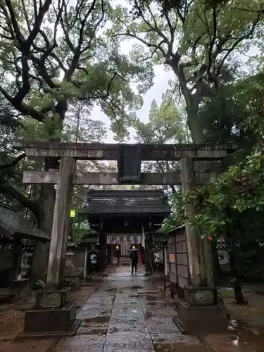 赤坂氷川神社の鳥居