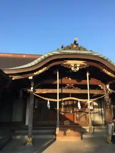 武州柿生琴平神社の本殿