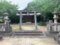 八幡社の鳥居