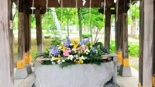 彌彦神社　(伊夜日子神社)の手水