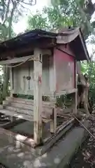 神社(名称不明)の本殿