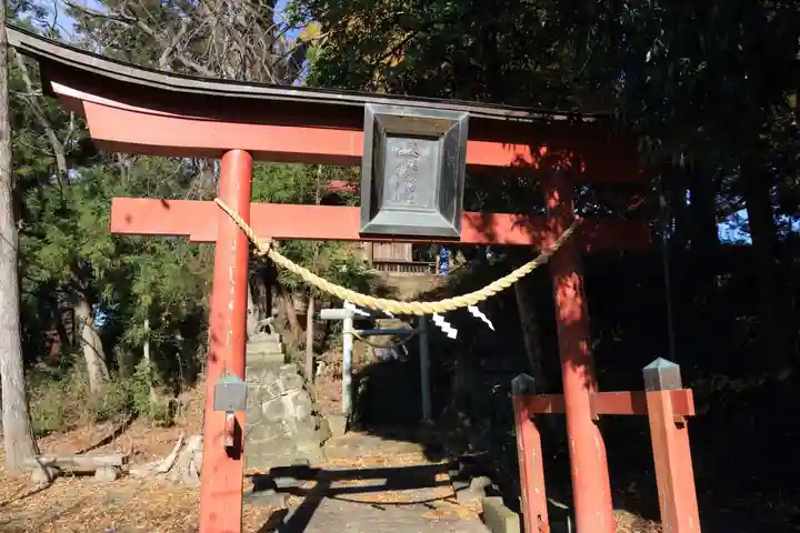 東館稲荷神社の鳥居