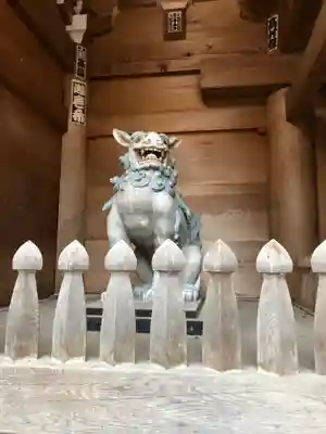 伊佐須美神社の狛犬