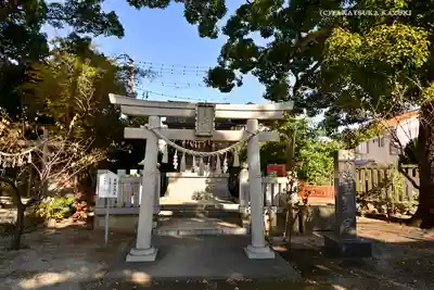 葛飾八幡宮の鳥居