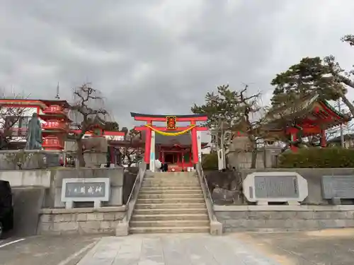 綱敷天満宮の鳥居