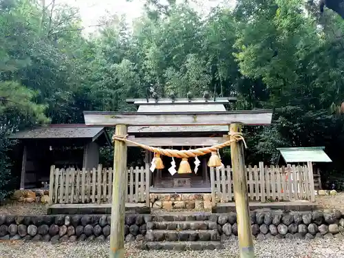 初生衣神社の鳥居