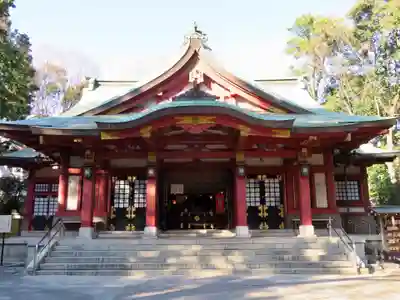 世田谷八幡宮の本殿・本堂