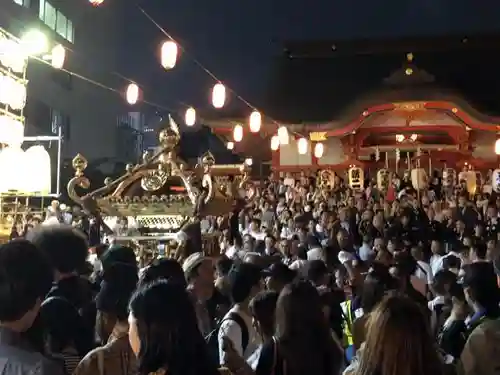 花園神社のお祭り