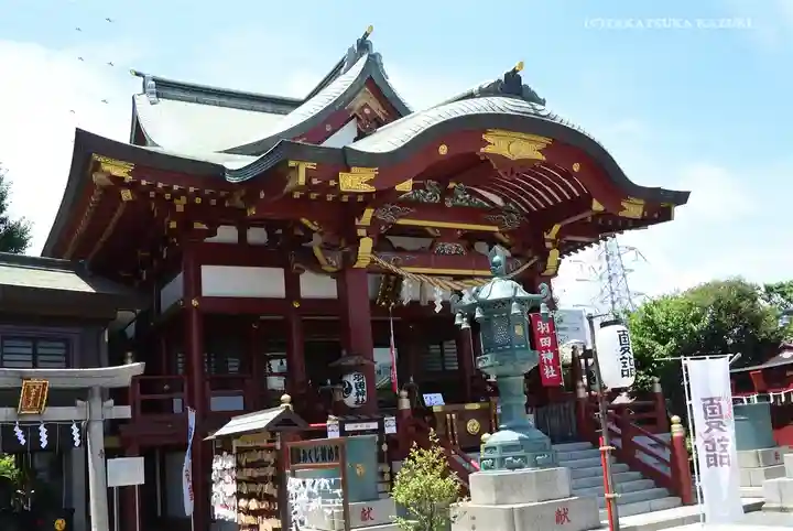 羽田神社の本殿・本堂