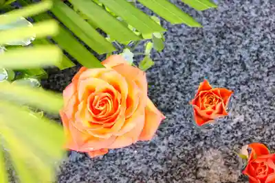 三津厳島神社の手水舎