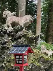 富士山東口本宮 冨士浅間神社の狛犬