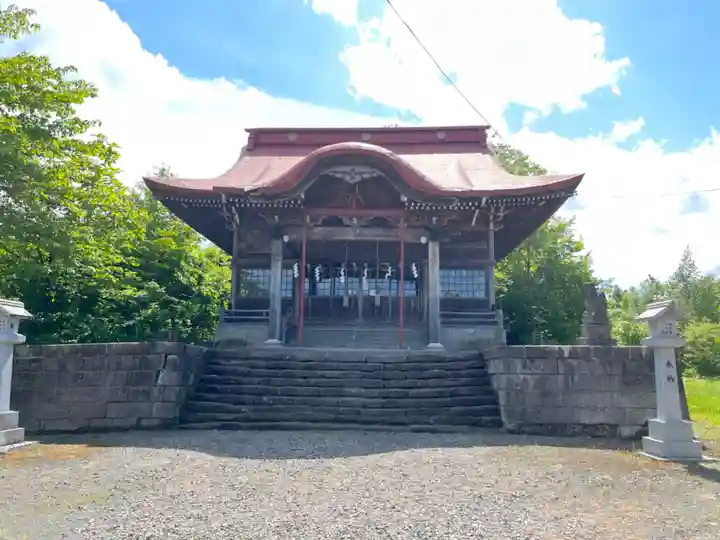 丸瀬布神社の本殿・本堂