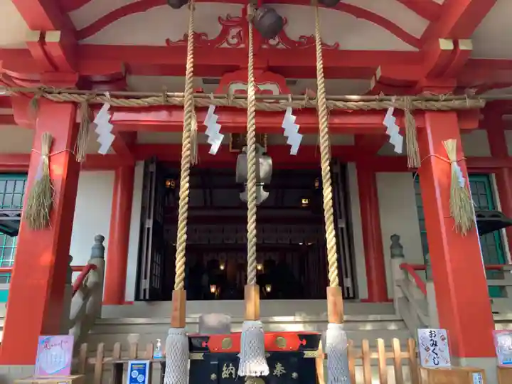 戸部杉山神社の本殿・本堂