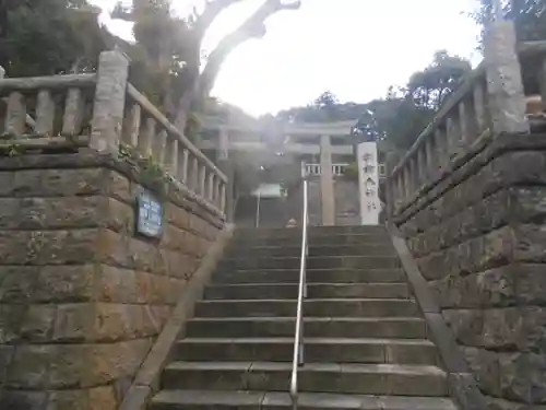 諏訪大神社の鳥居