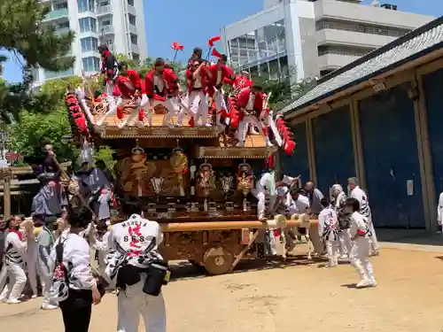 本住吉神社のお祭り