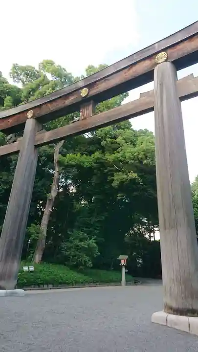 明治神宮の鳥居