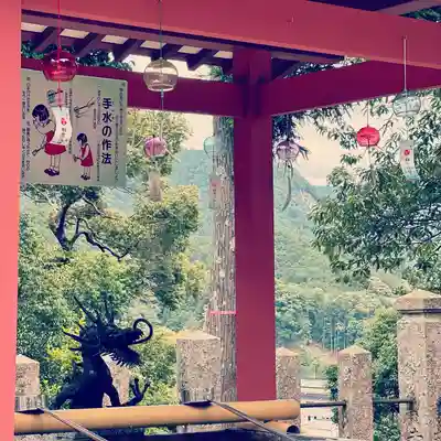 柏原八幡宮の手水舎