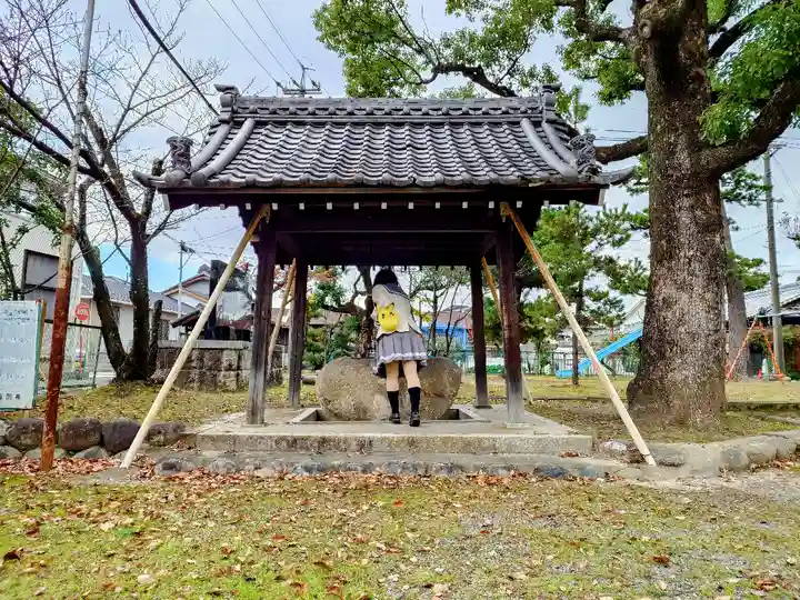宇福寺天神社の手水舎