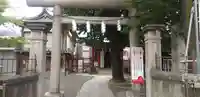 白幡八幡神社の鳥居