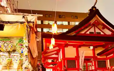花園神社のお祭り