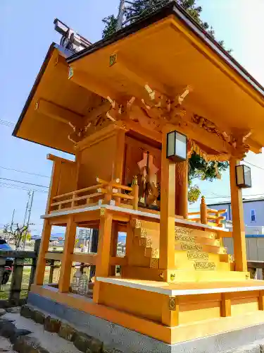 八王子社（気噴町）の本殿・本堂
