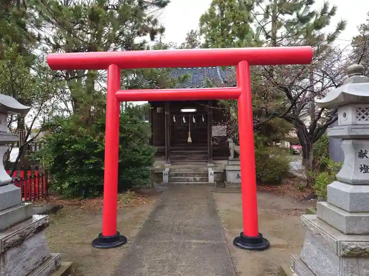 曽根神社の鳥居