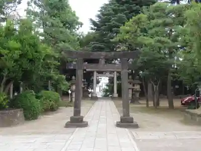 品川神社の鳥居