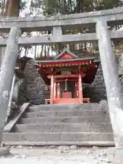 深沙王堂の鳥居