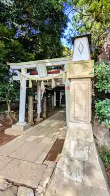 高津比咩神社の鳥居