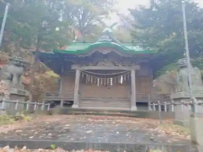 忍路神社の本殿・本堂