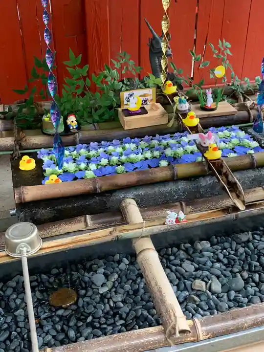 白岡八幡神社の手水舎