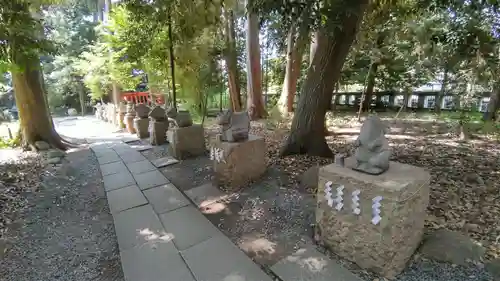 甲斐國一宮 浅間神社の像