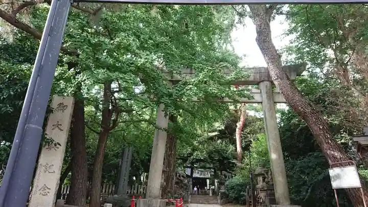 長崎神社の鳥居