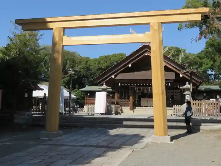 和泉國一之宮 大鳥大社の鳥居